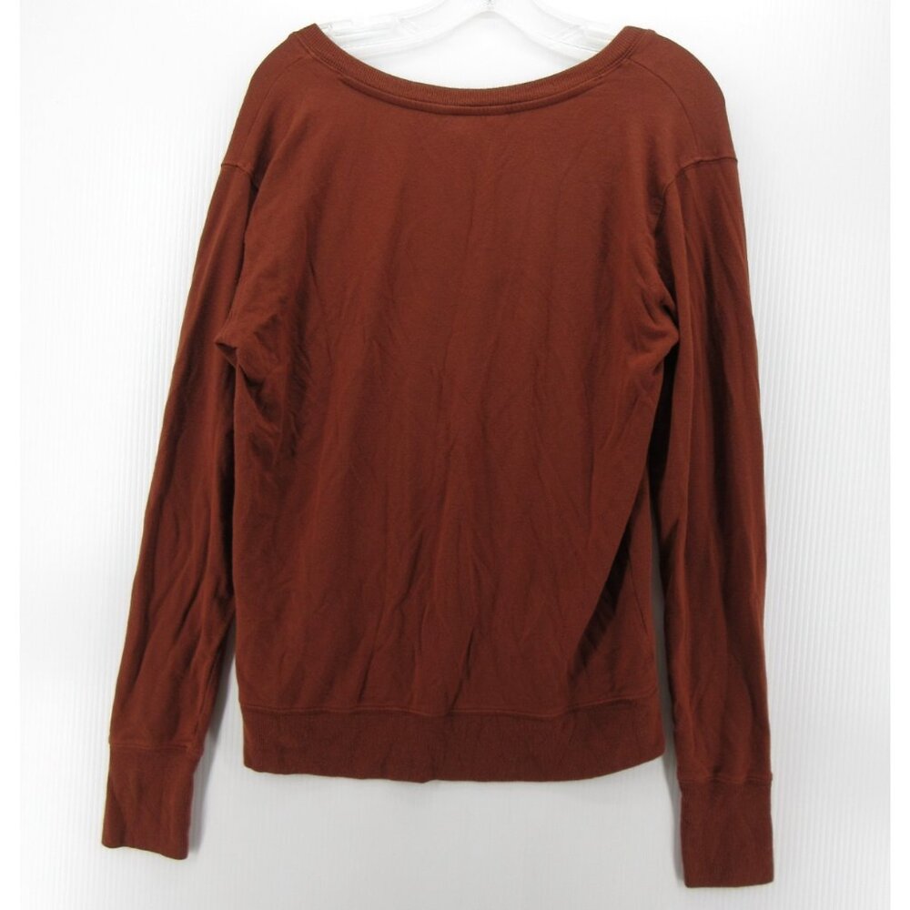 Athleta Sweater Medium Pullover Stretch Minimalis… - image 6